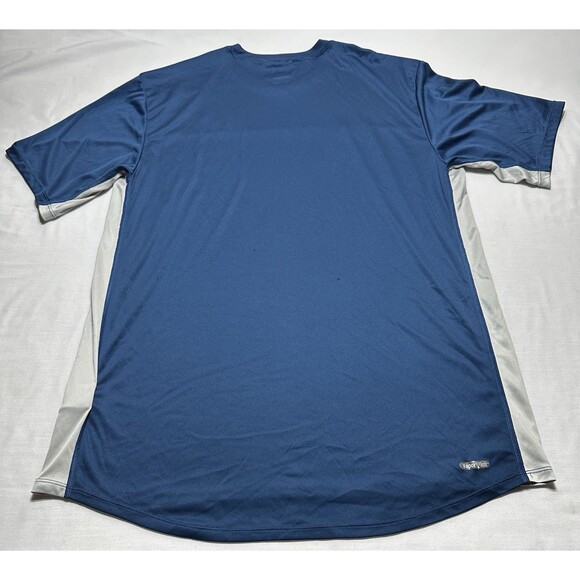North Face Shirt Adult Mens Vapor Wick Navy Blue Crew Neck Lightweight *READ - Picture 5 of 12